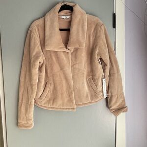 Young Fabulous & Broke Cream   Jacket; size S; new